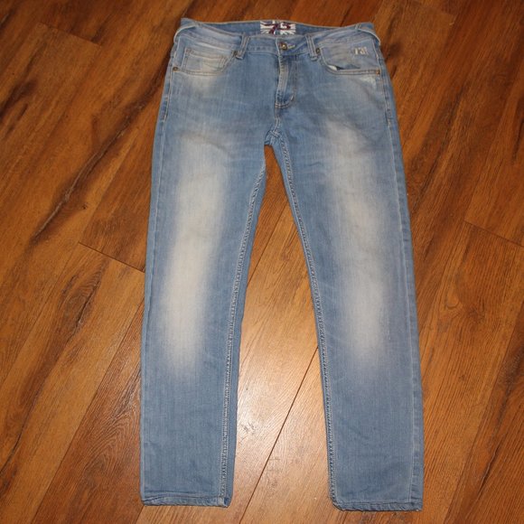 Pepe Jeans Other - Pepe London Grove" Distressed Straight-Leg Jeans